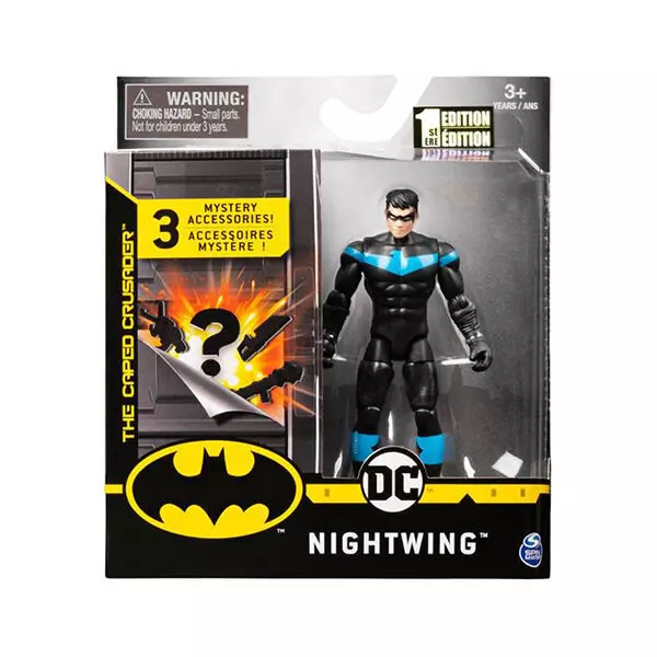 DC Batman: Figurină acțiune Nightwing cu accesoriu - 10 cm