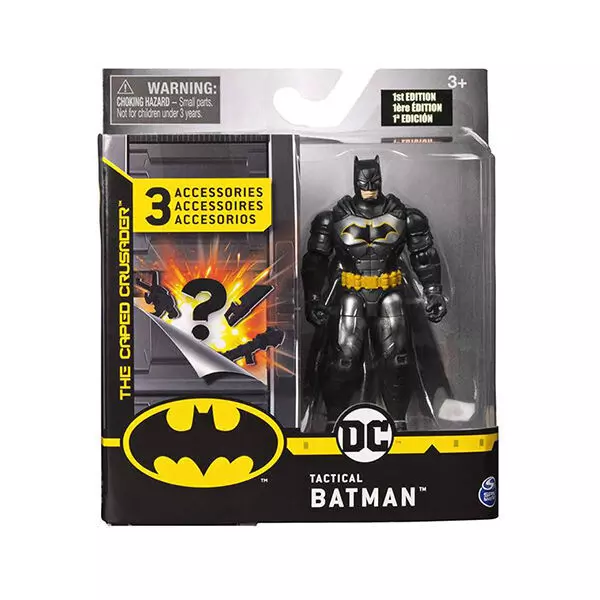 DC Batman: Figurină acțiune Tactical cu accesoriu - 10 cm
