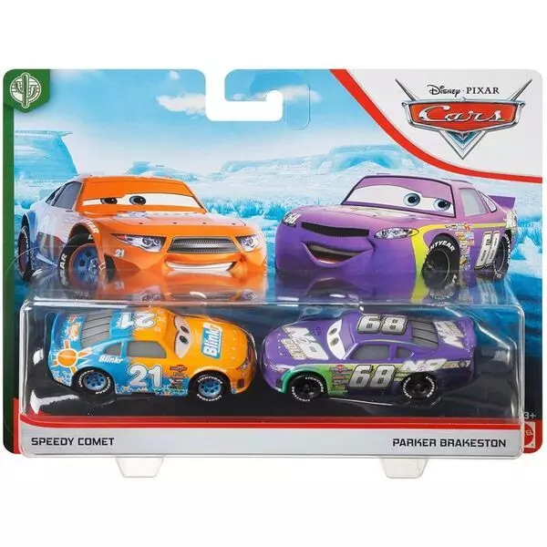 Cars 3: Set mașinuțe Speedy Comet și Parker Brakeston