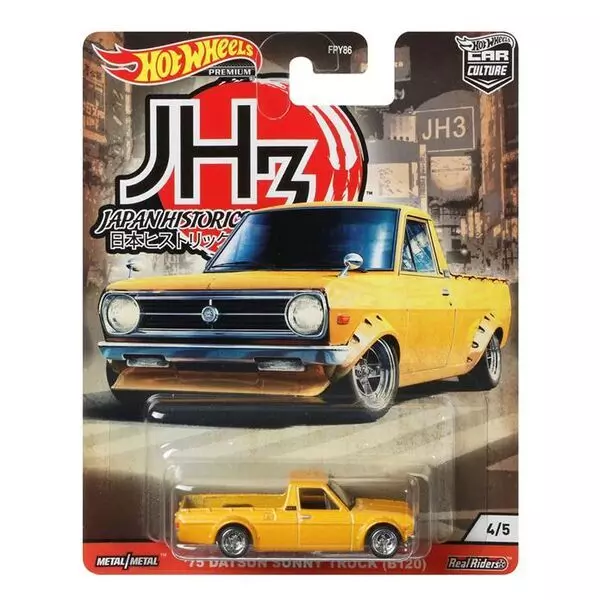Hot Wheels Japan Historics 3: 75 Datsun Sunny Truck (B120) kisautó