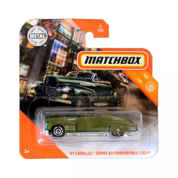 Matchbox MBX City: 41Cadillac Series 62 Convertible Coupe kisautó 