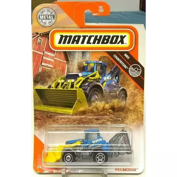 Matchbox MBX Countryside: Mașinuță MBX Backhole