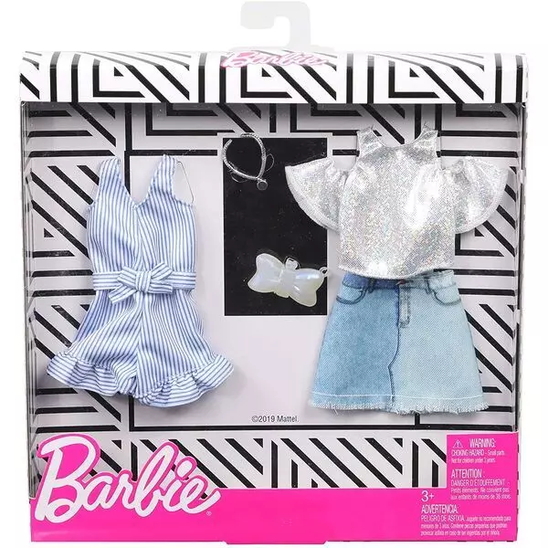 Barbie divat: csillogó nyári öltözék kiegészítőkkel