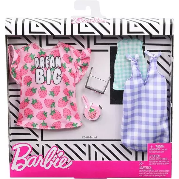 Moda Barbie: Dream Big îmbrăcăminte de vară cu accesorii