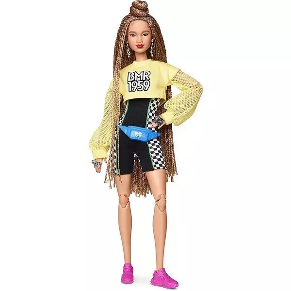 Barbie: BMR1959 - afro fonott hajú Barbie