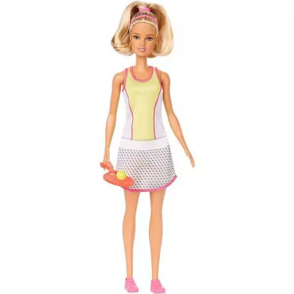 Barbie Careers dolls: Barbie cu păr blond antrenor tenis