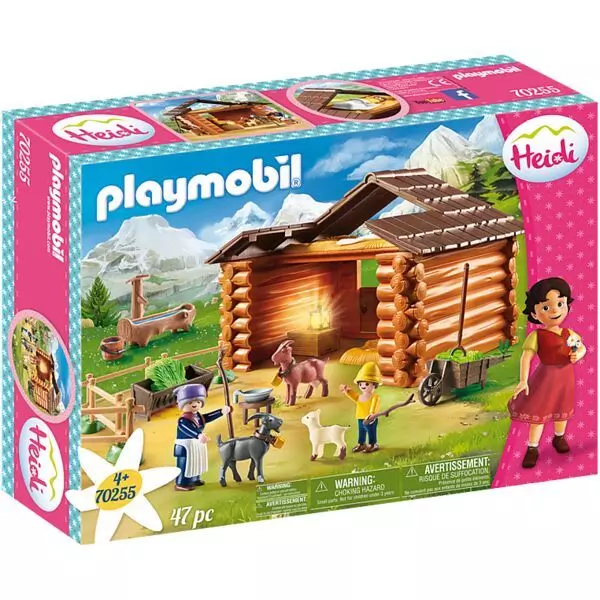 Playmobil Heidi: Peter kecskeólja 70255