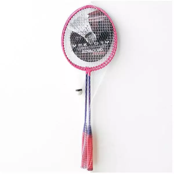 Vektory set badminton - pink-mov