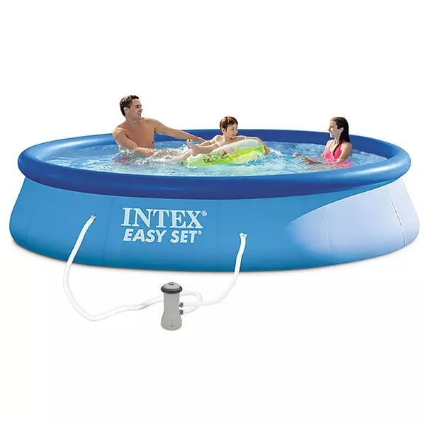 Intex: Easy Set piscină cu pompă de filtrare - 457 x 84 cm