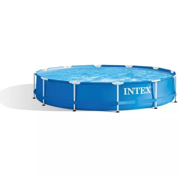Intex: Fémvázas medence szett szűrőberendezéssel - 366 x 76 cm