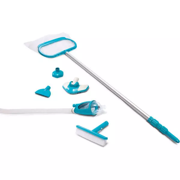 Intex: Kit de limpieza Deluxe para piscina con barra telescópica