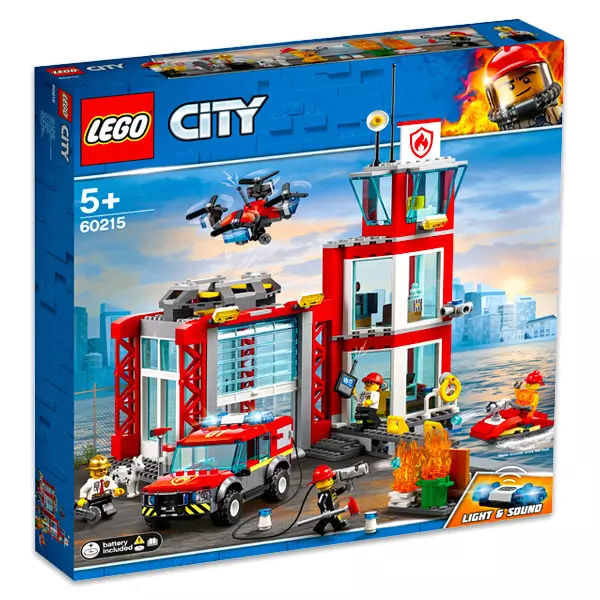 LEGO City: Tűzoltóállomás 60215 - CSOMAGOLÁSSÉRÜLT