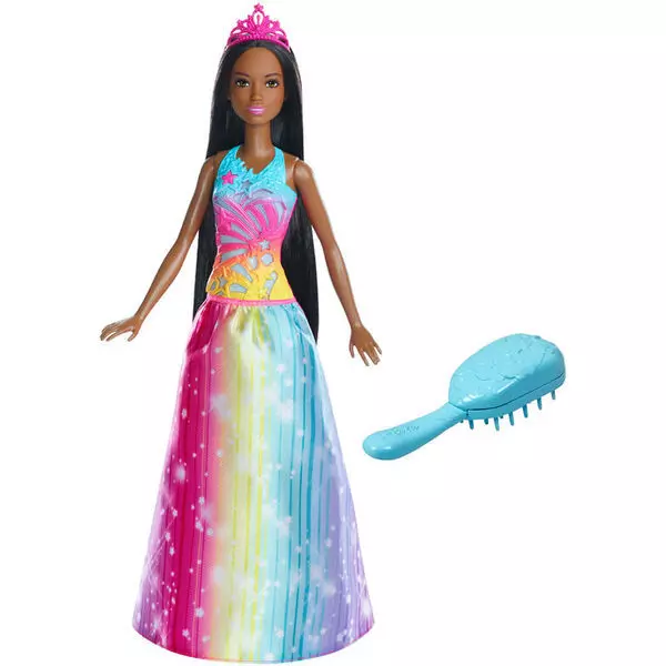 Barbie Dreamtopia barna bőrű hercegnő