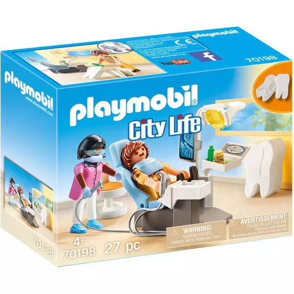 Playmobil City Life: Fogorvosnál 70198 