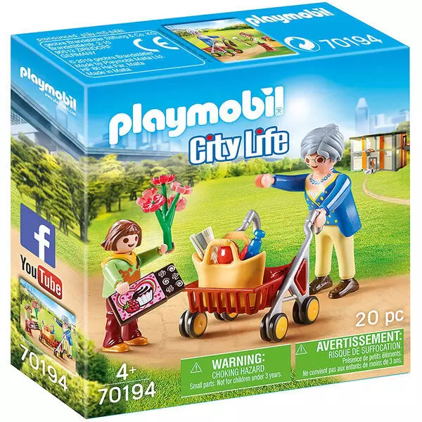 Playmobil City life: Bevásárlás nagyival 70194 