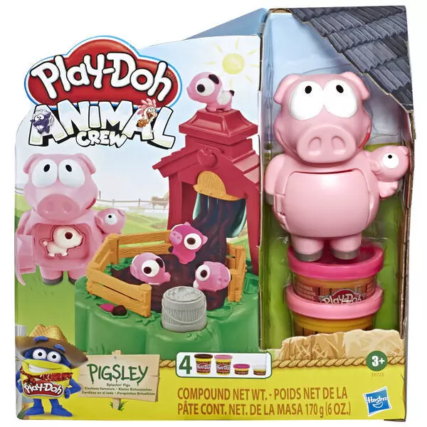 Play-Doh: Animal Crew - Set de plastilină Pigsley