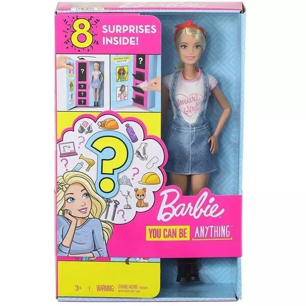 Barbie: Meglepetés karrier baba - szőke