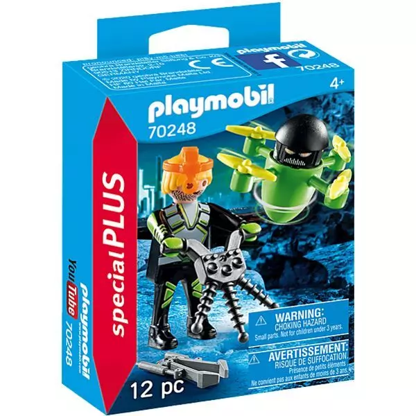 Playmobil: Agent cu dronă 70248