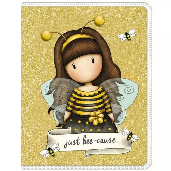 Santoro-Gorjuss: Bee-Loved - csillámos notesz