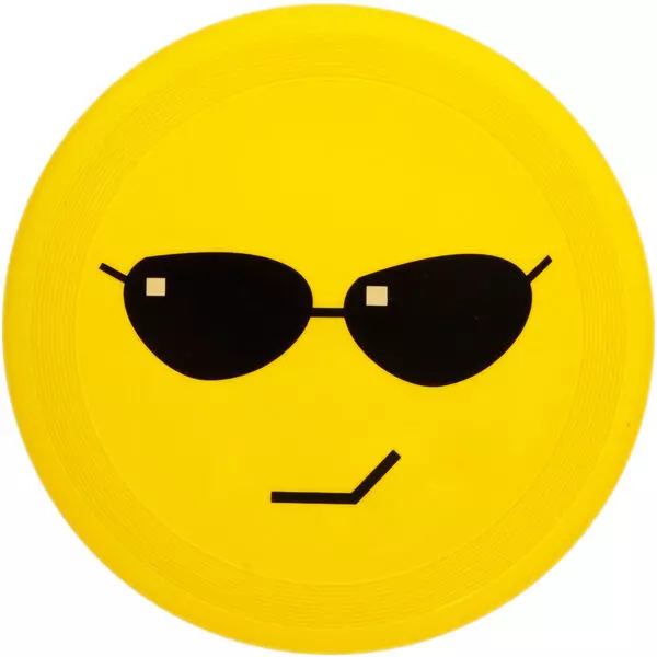 Frisbee cu model Emoji - 21 cm