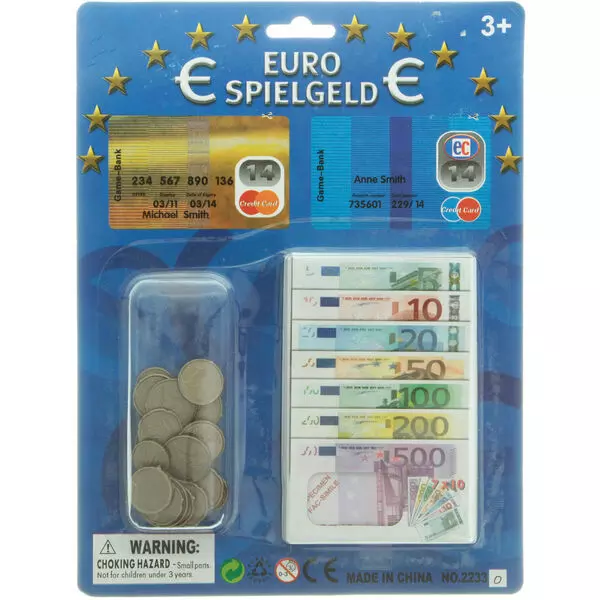 Bani de jucărie Euro