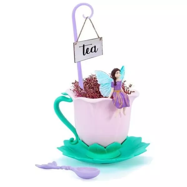 My Fairy Garden: Set de joacă Grădină cană de ceai - cu instrucțiuni în lb. maghiară