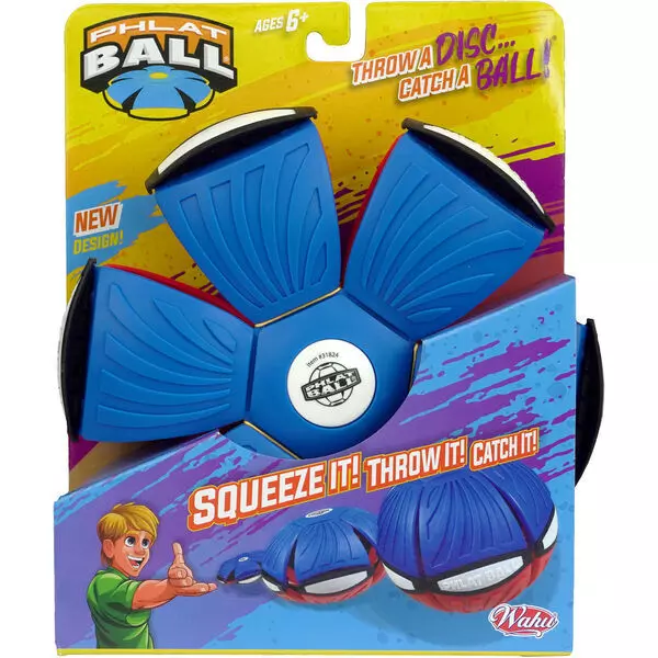 Phlat Ball: Minge firsbee - roșu-albastru