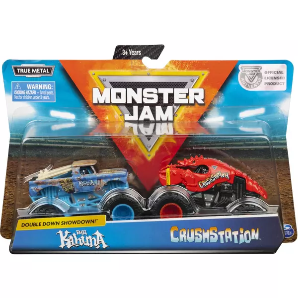 Monster Jam 2 darabos kisautók - Big Kahuna és Crushstation