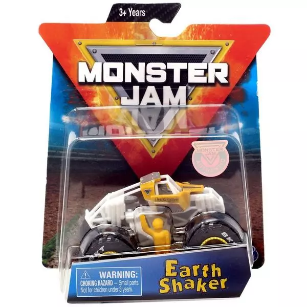 Maşinuţă Monster Jam - Earth Shaker cu figurină