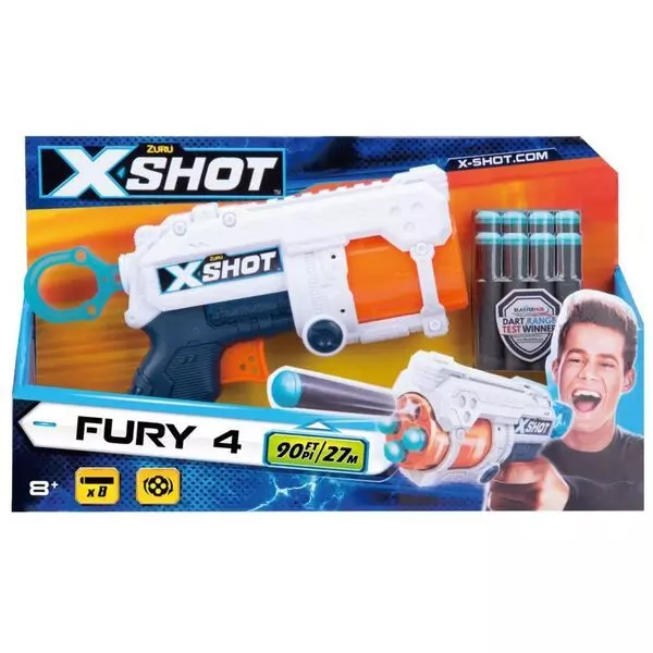 X-Shot: FURY 4 szivacslövő fegyver