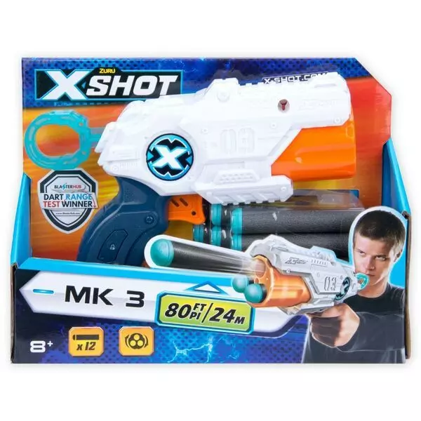 X-Shot: MK 3 szivacslövő fegyver