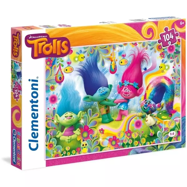Clementoni: Trollok 104 darabos puzzle 