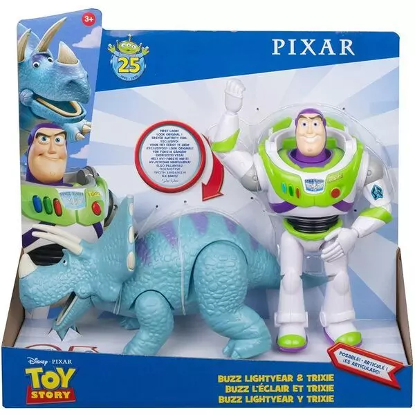 Toy Story: Buzz Lightyear és Trixie figura