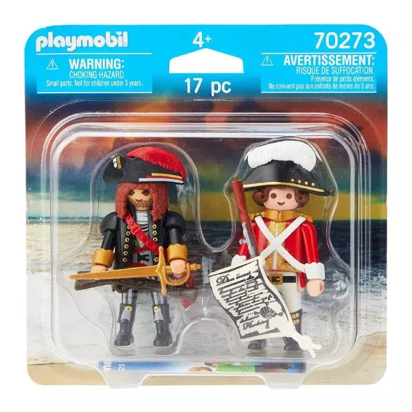 Playmobil: Căpitan pirat și soldat Duo Pack 70273