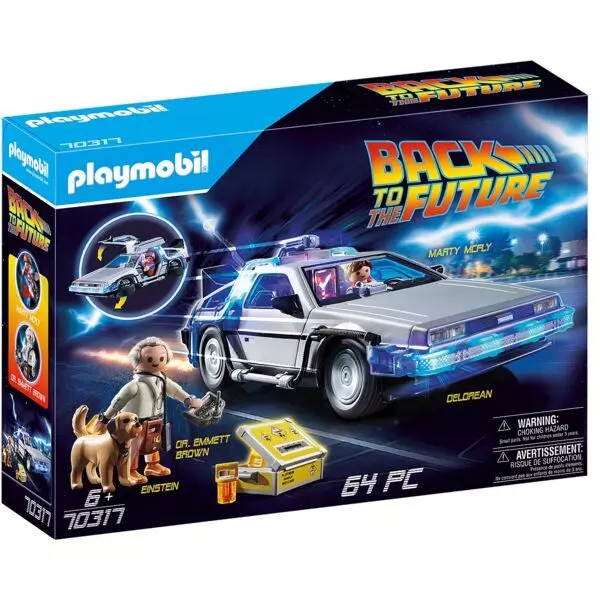 Playmobil: Înapoi la viitor DeLorean 70317