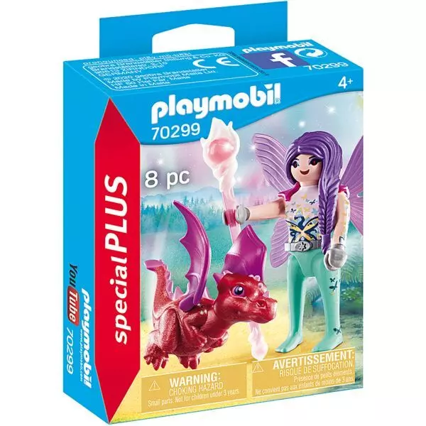 Playmobil: Zână cu pui de dragon 70299