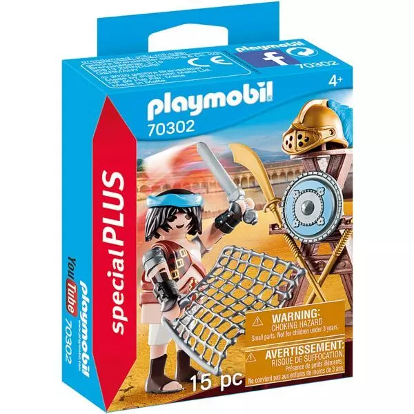 Playmobil: Gladiátor fegyvertárral 70302