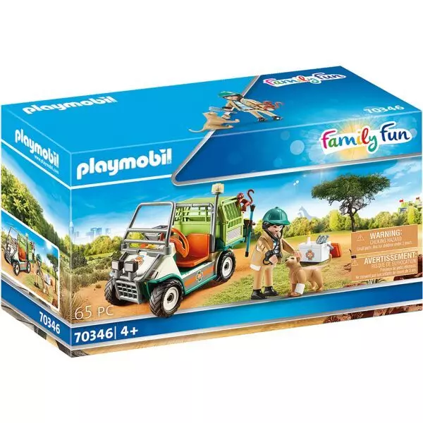 Playmobil: Állatorvos járművel 70346 