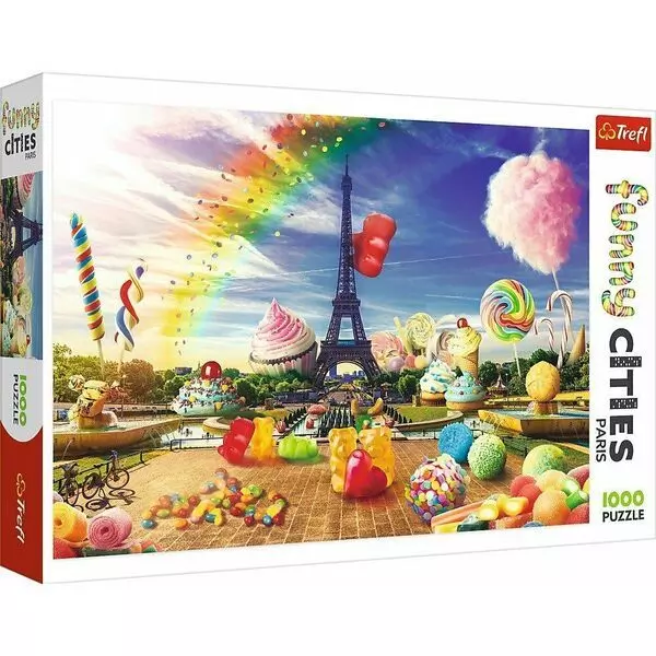 Trefl: Édes Párizs puzzle - 1000 darabos