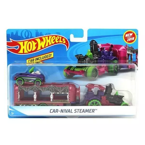 Hot Wheels: Car-Nival Steamer autószállító kamion