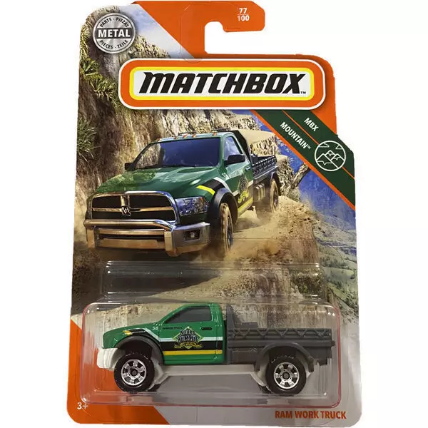 Matchbox MBX Highway: Ram Work Truck kisautó