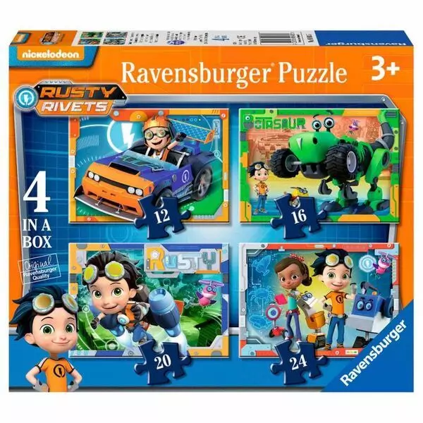 Ravensburger: Rusty rendbehozza 4 az 1-ben puzzle