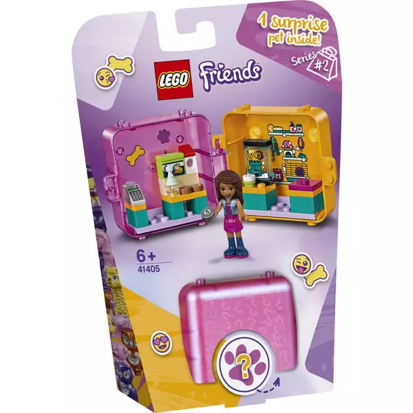 LEGO Friends: Cubul de joacă de cumpărături al Andreei 41405