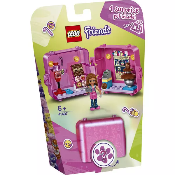 LEGO Friends: Cubul de joacă de cumpărături al Oliviei 41407