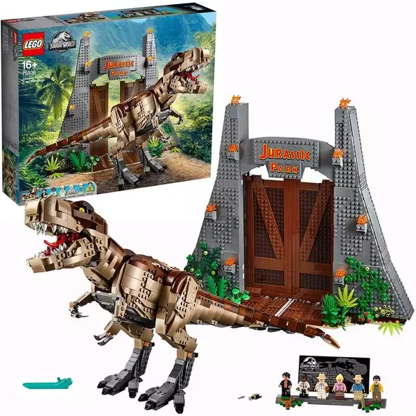 LEGO Jurassic Park: T-Rex tombolás 75936