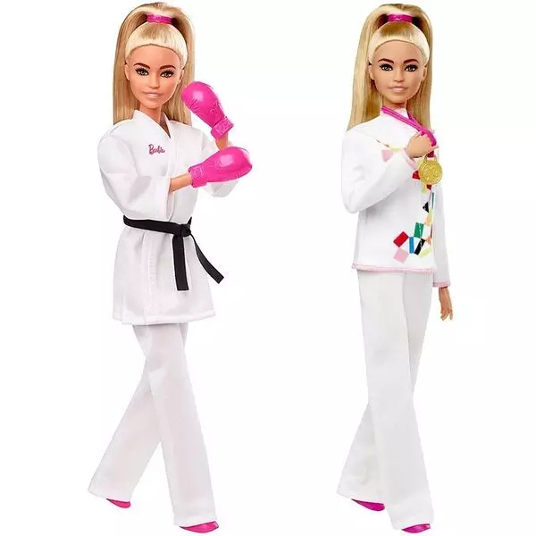 Barbie: Tokio 2020 jocuri olimpice - Păpușă karatist