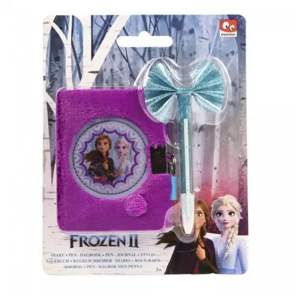 Frozen 2: Jurnal de pluș cu pix