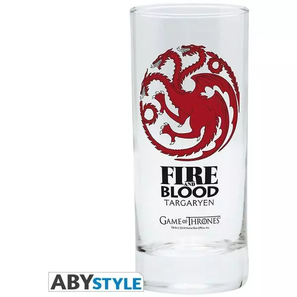 Trónok harca: Targaryen üveg pohár