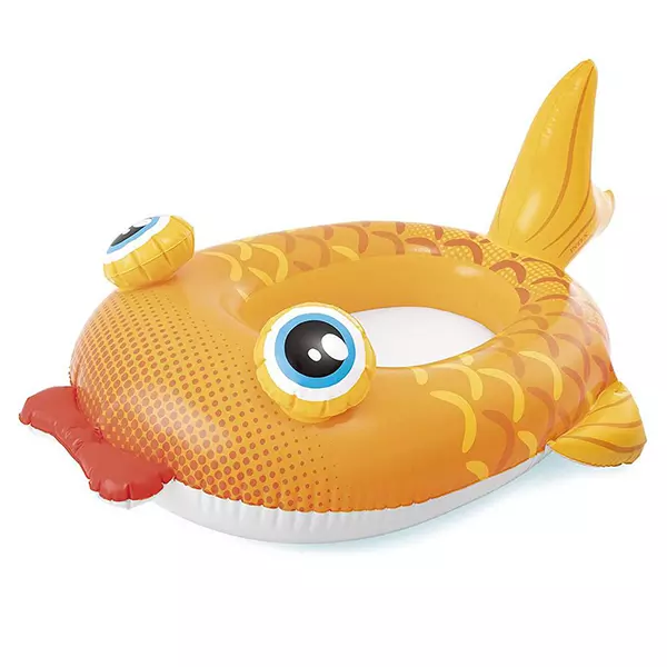 Bărcuță gonflabilă pentru copii - peștișor galben