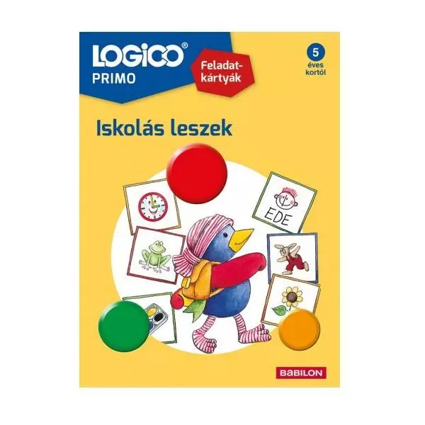 Logico Primo cartonaşe cu sarcini - Voi fi școlar - în lb. maghiară